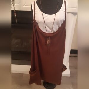 Women's Size Small Oversized Romper. Dress With Shorts Underneath With Pockets